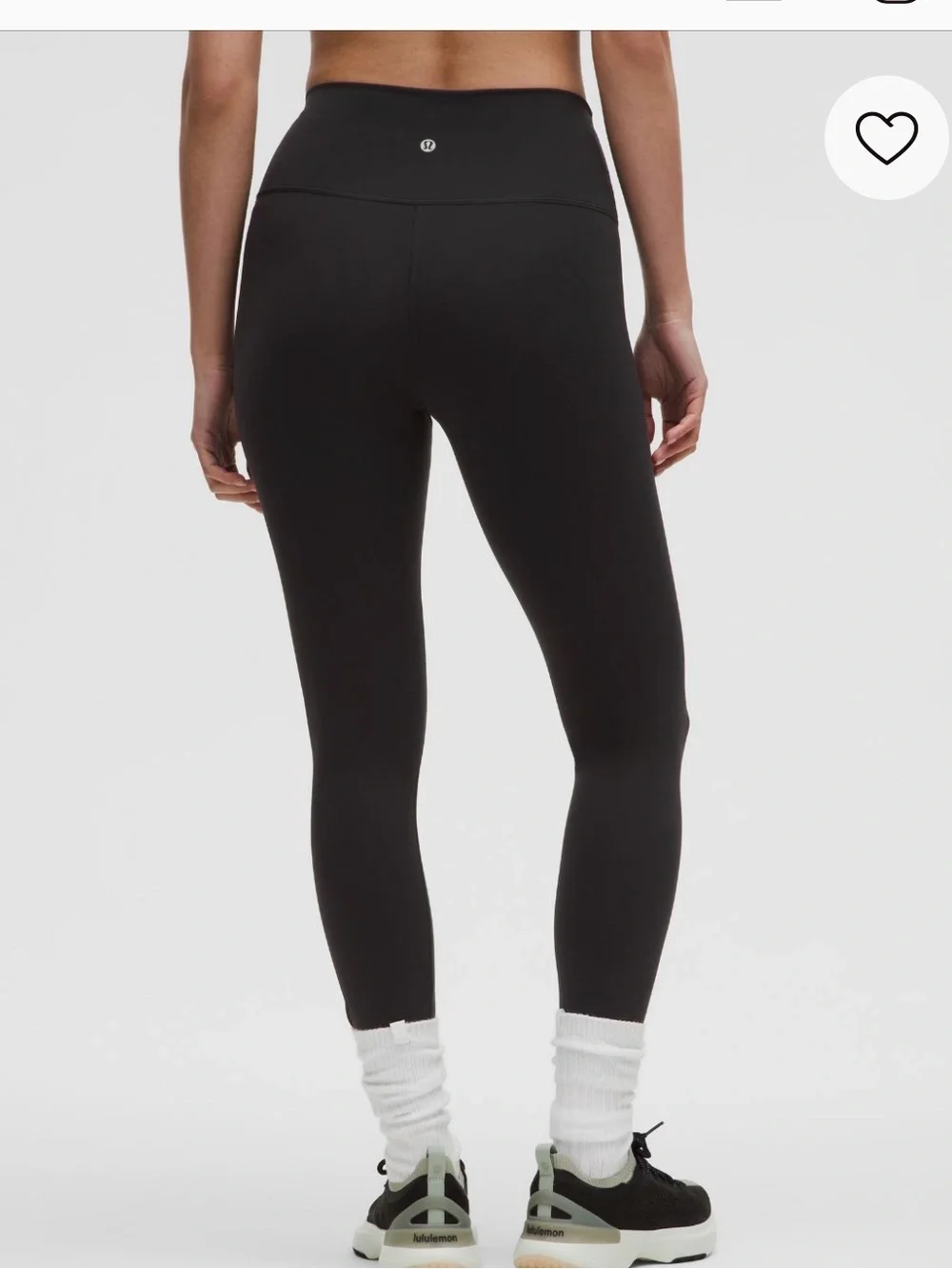 lululemon Wunder Train Black High Rise Tight 25” - Picture 1 of 9